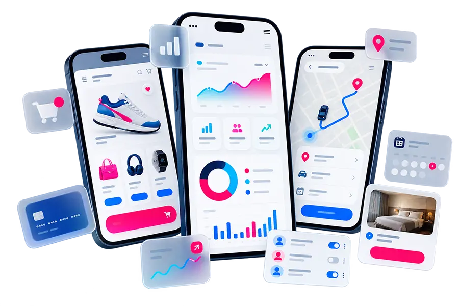 Custom Mobile App Development Services - Ahmad Web Solutions