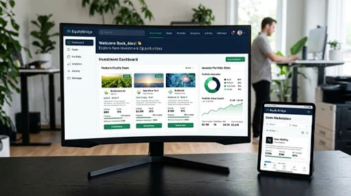 Business Investment Portal – Web, Admin Panel & PWA