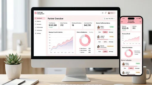Financial Partner & Brokerage Management System