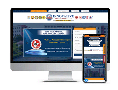 Innovative Group of Colleges Website Design