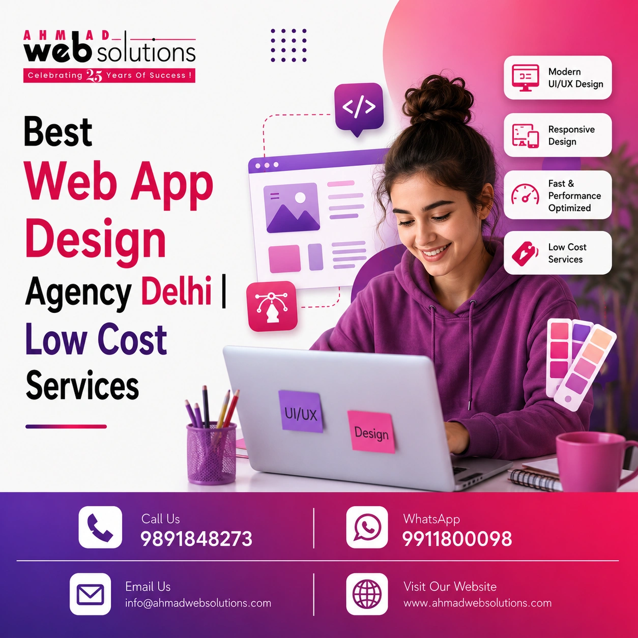 Best Web App Development Agency Delhi | Low Cost Services