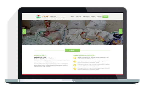 Website Designing Delhi for NGO