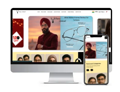 Top Opticals Website Makeover